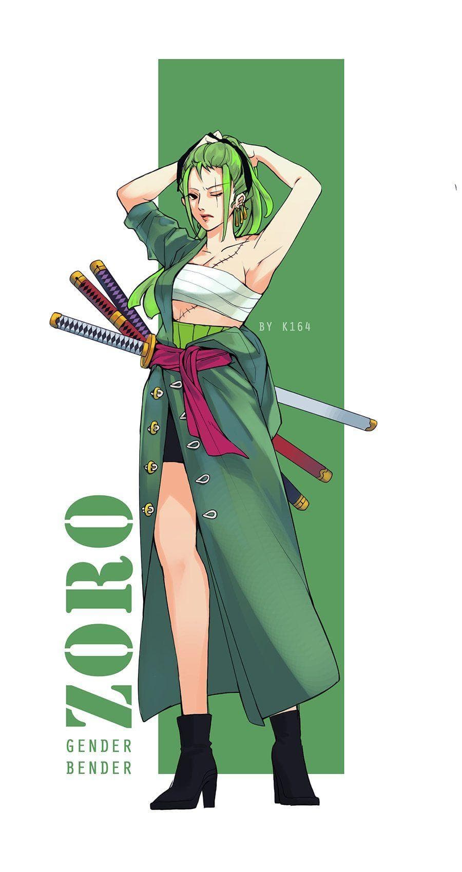 25 Amazing GenderSwapped Versions Of 'One Piece' Characters