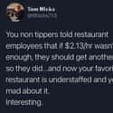 Non Tippers on Random Brutally Honest Tweets About Work Where People Really Weren't Afraid To Hold Back