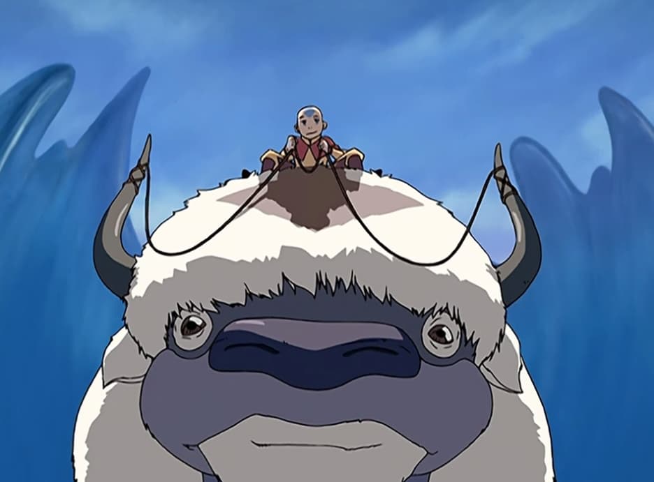 Аватар аанг аппа. Бизон аппа из аватара. Аватар аанг апа. Аанг и аппа. Бизон аппа.