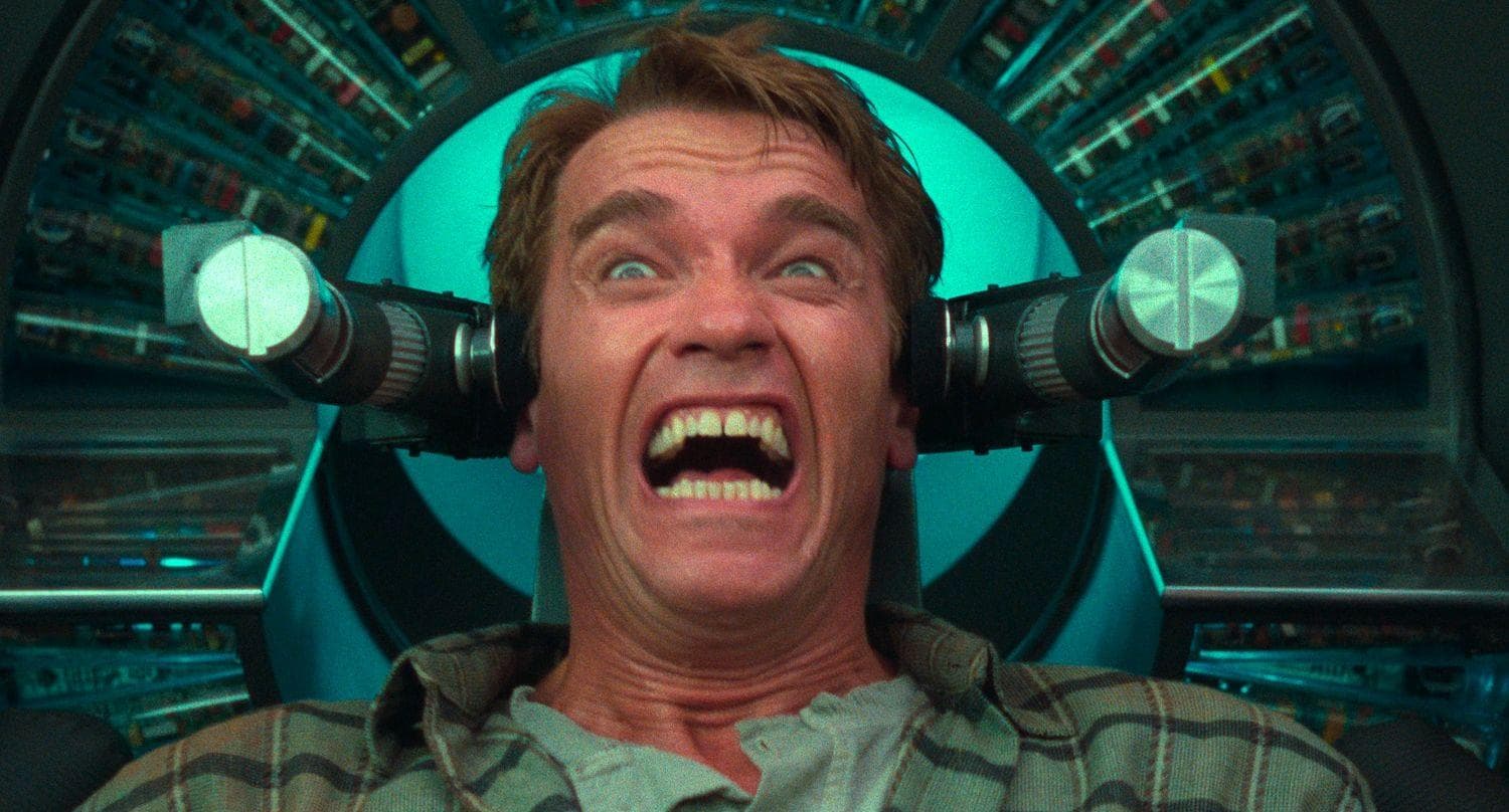 During Production Of ‘Total Recall,’ A Cougar Leapt Across Schwarzenegger’s Trailer Onto His Neck - But Apparently 'Just Wanted To Play'