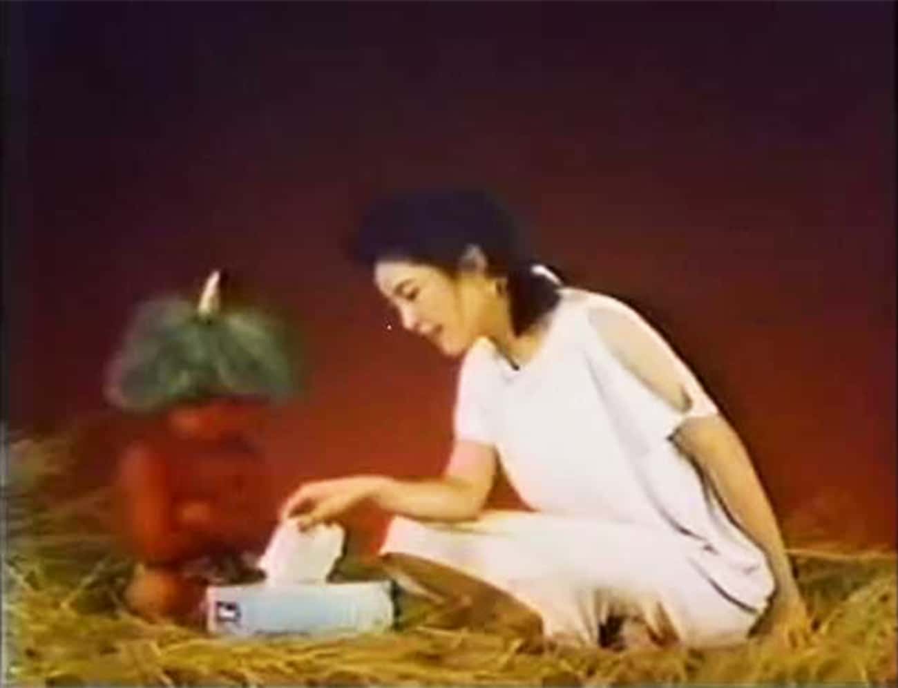 The Unsettling Commercial Features A Woman, An Ogre Baby, And An Eerie Song