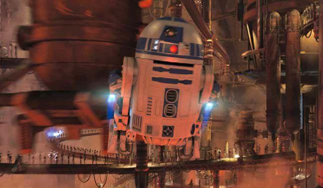 22 BBY: R2 Saves Both Amidala And C-3PO During The Battle Of Geonosis