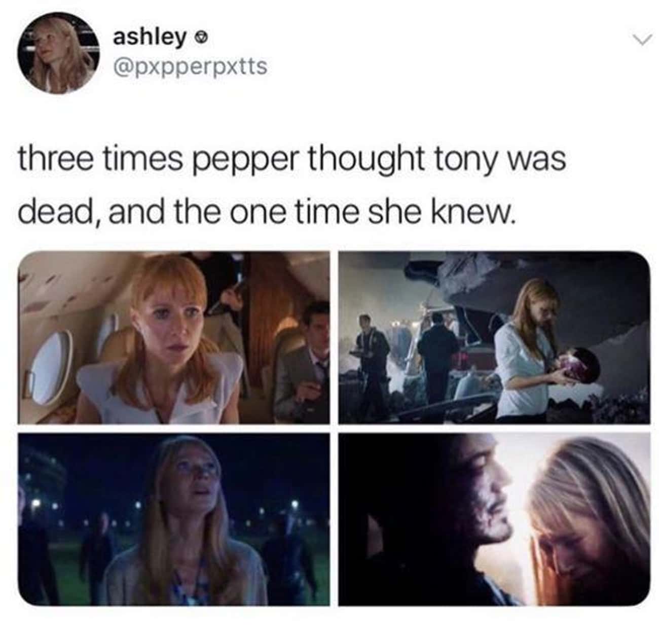 The one time Pepper knew