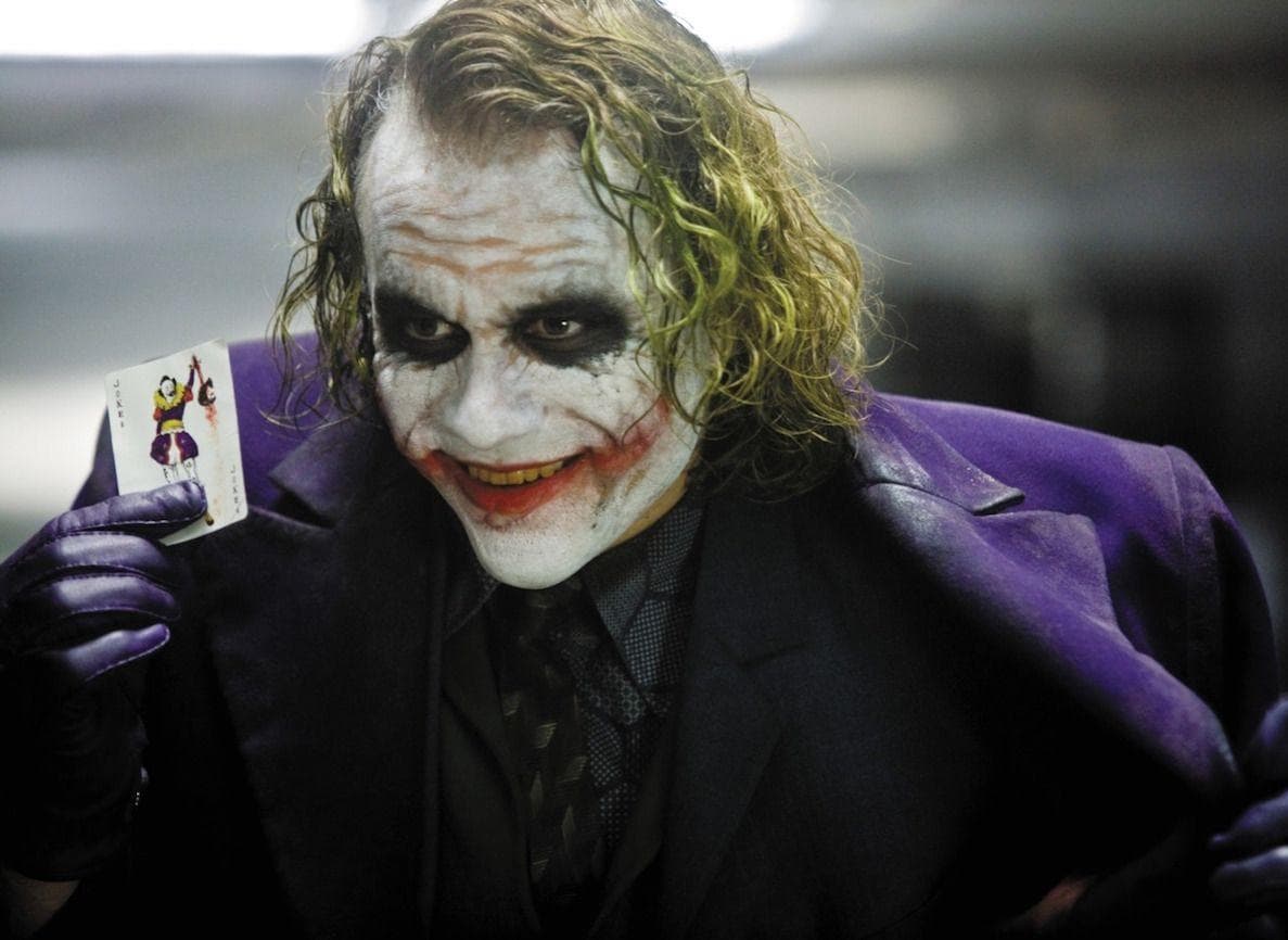 Heath Ledger In 'The Dark Knight'