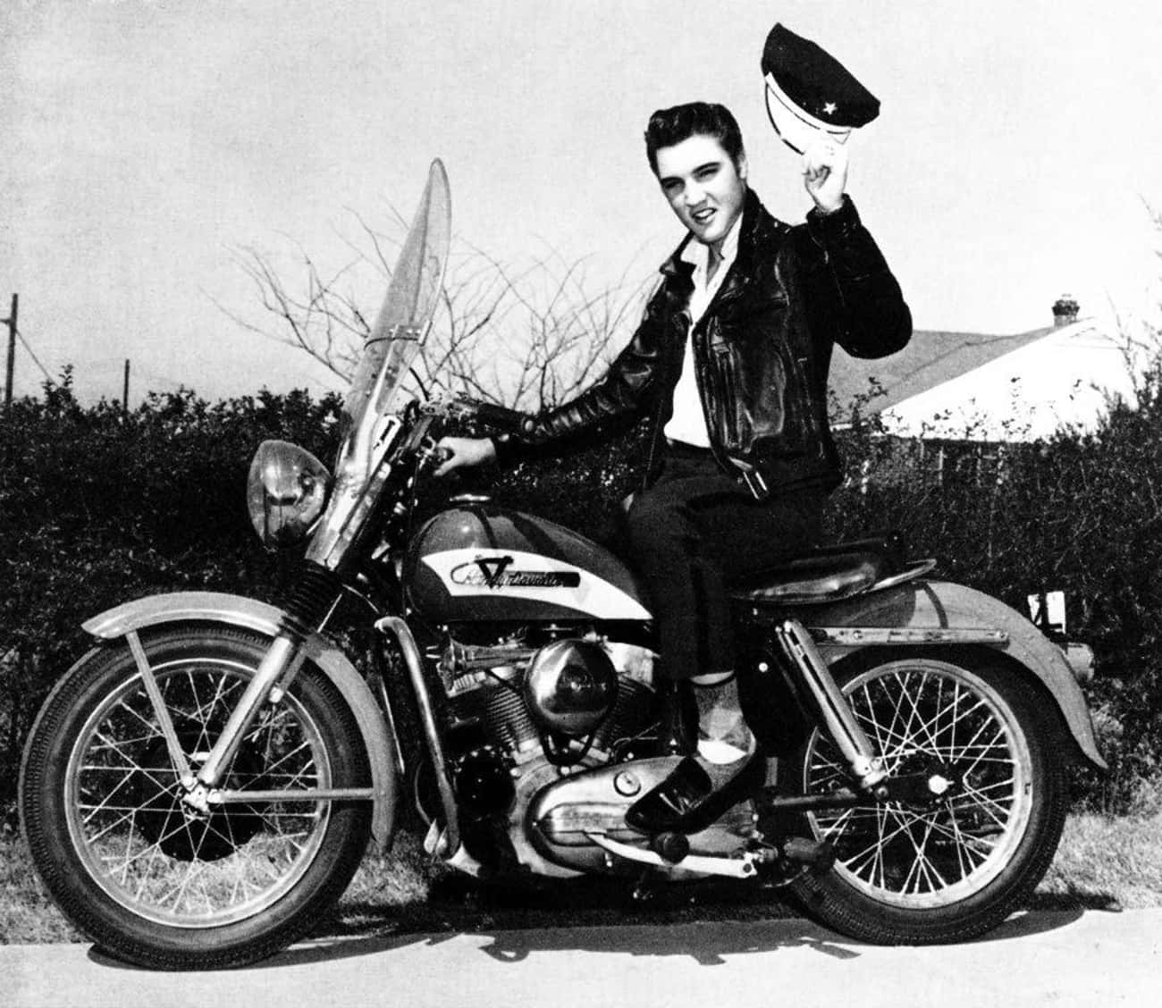 Elvis On A Harley