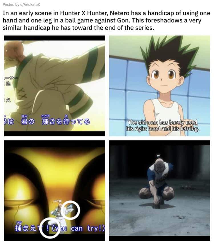 Hunter❌Hunter on X: Here are some Hunter x Hunter references in