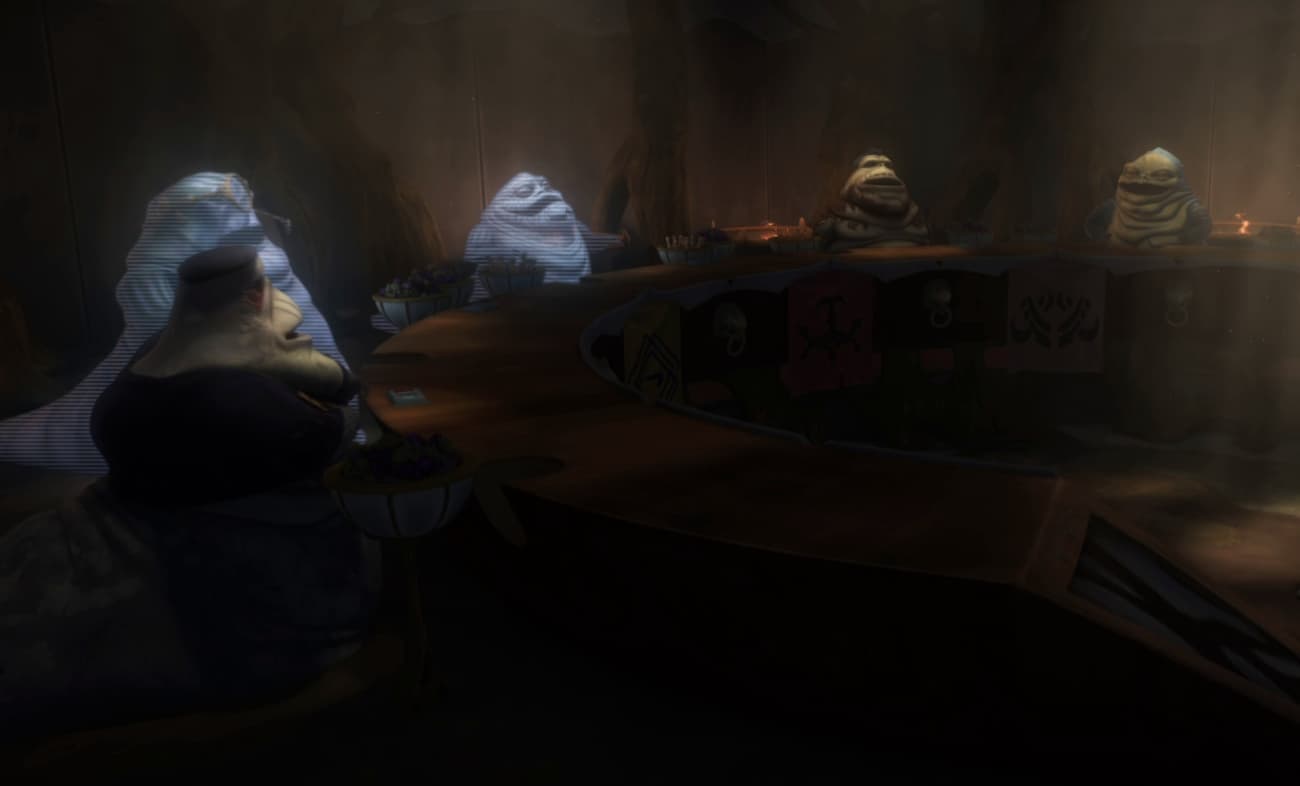 Jabba And The Grand Hutt Council Had A Massive Amount Of Territory Outside Both Republic And Empire Control