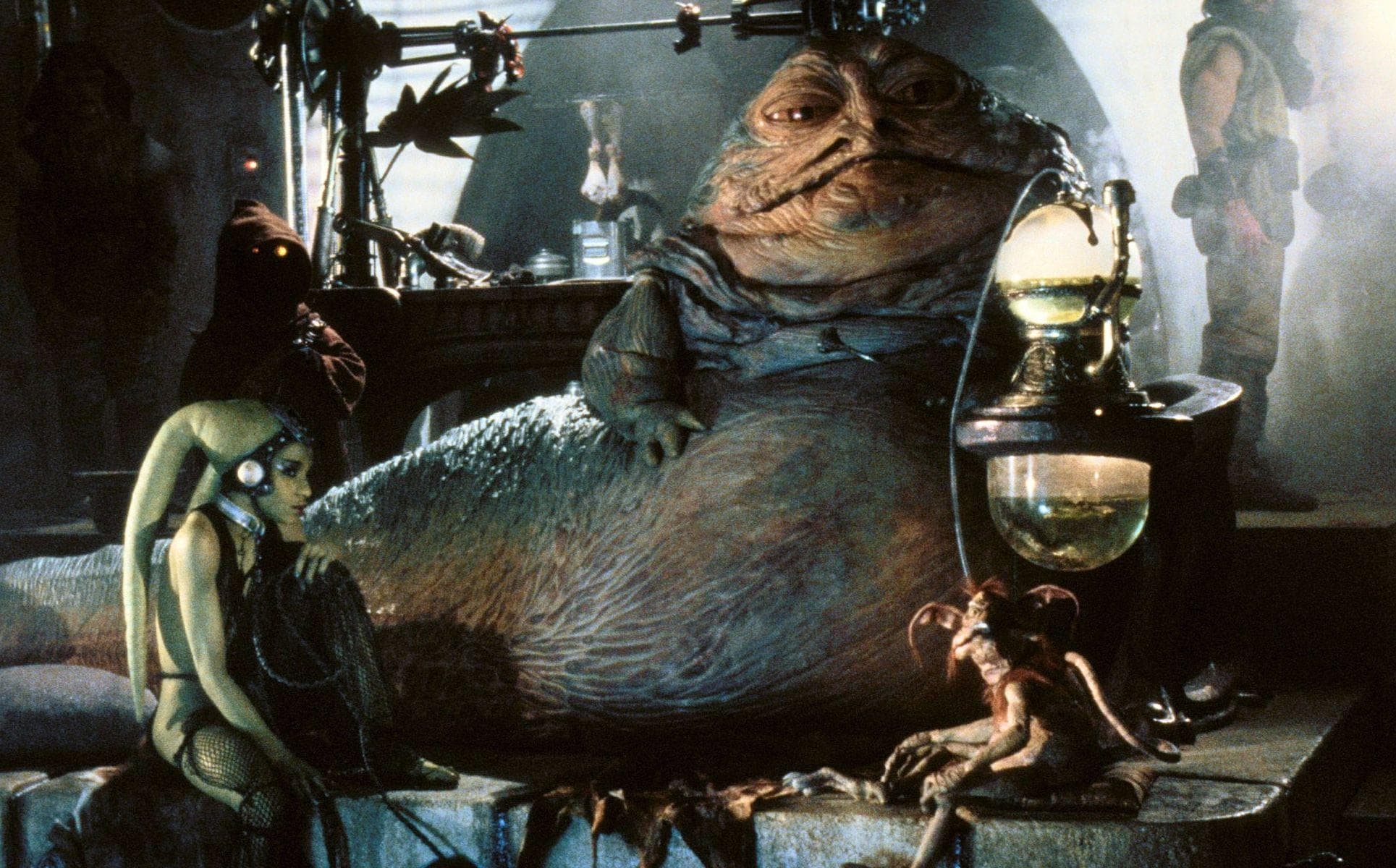 It Took Three Different Puppeteers To Control Jabba In 'Return Of The Jedi'