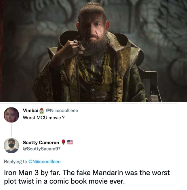 Fake Mandarin was the worst