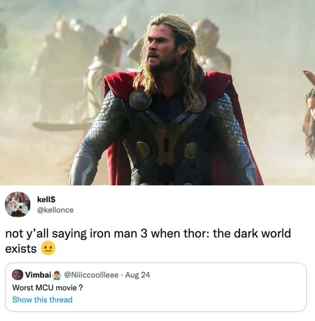 Remember Thor: The Dark World exists