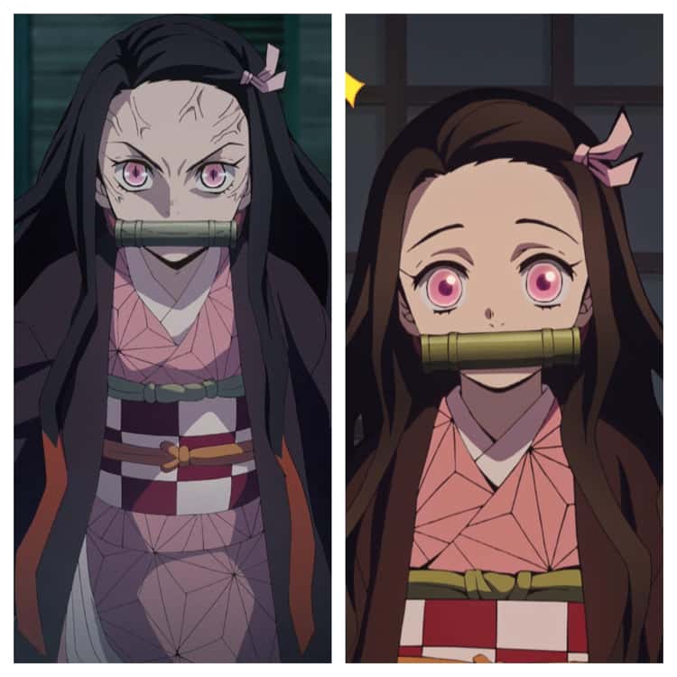 Anime characters that look scary but are nice