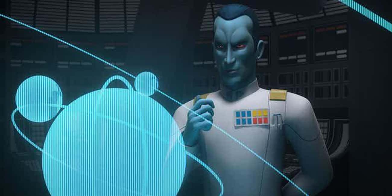 Thrawn Was Promoted To Grand Admiral By Palpatine Himself, But Only After Securing The Safety Of His Home Planet From The Death Star