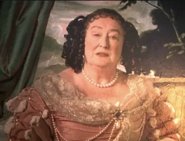 Картина полной дамы из гарри поттера