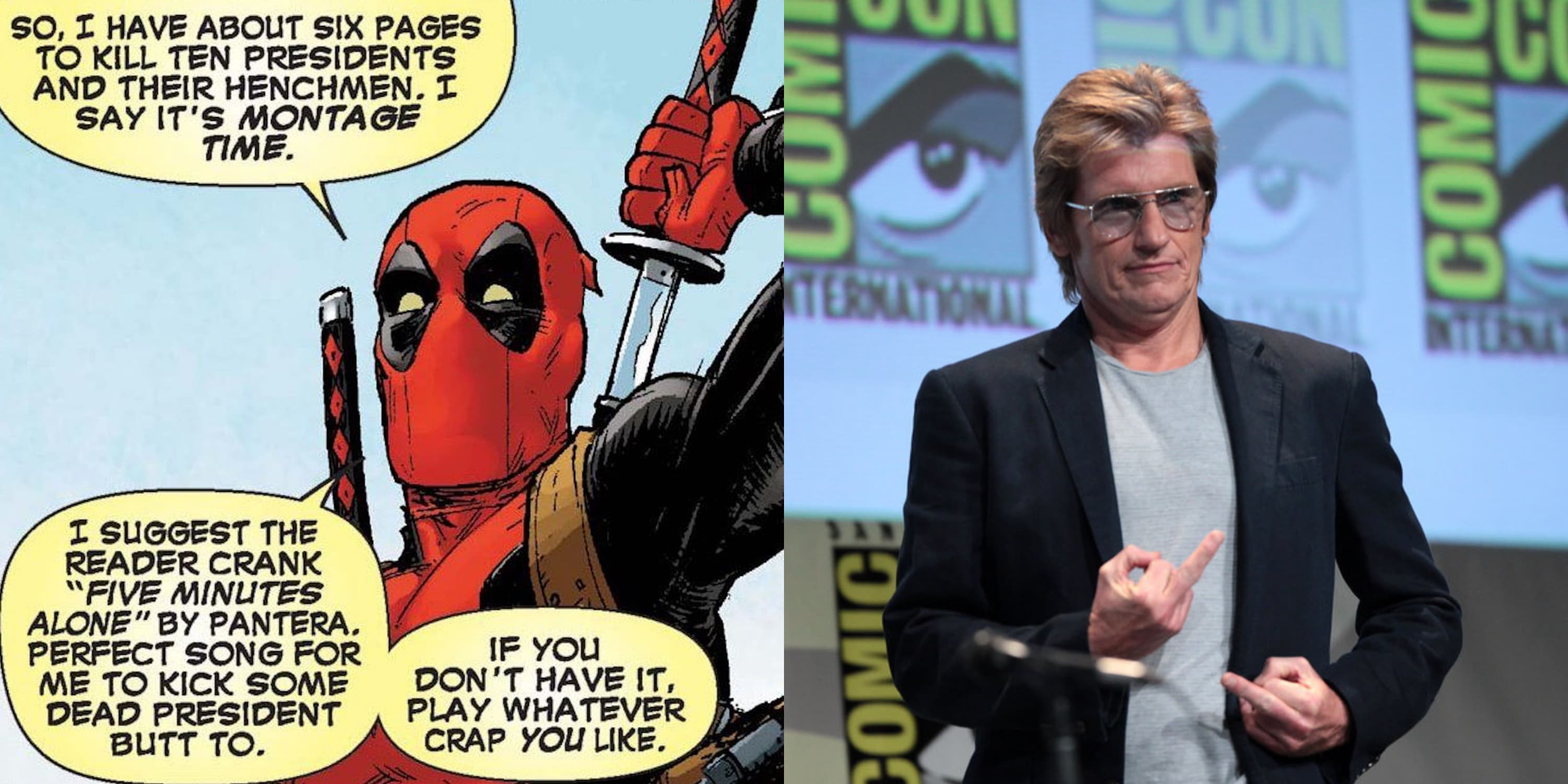 Deadpool's Speech Was Patterned After Comedian Denis Leary