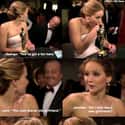 Jennifer And Jack Nicholson Meet At The Oscars on Random Jennifer Lawrence Interview Moments That Prove She’s The Most Relatable Person In Hollywood