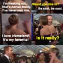 Jennifer And Damian Lewis Meet On The Red Carpet on Random Jennifer Lawrence Interview Moments That Prove She’s The Most Relatable Person In Hollywood