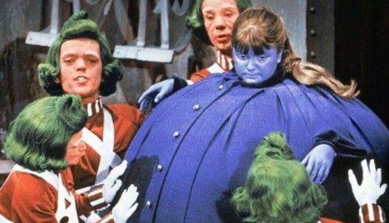 Violet Actor's Skin Remained Blue For Three Days During 'Willy Wonka'