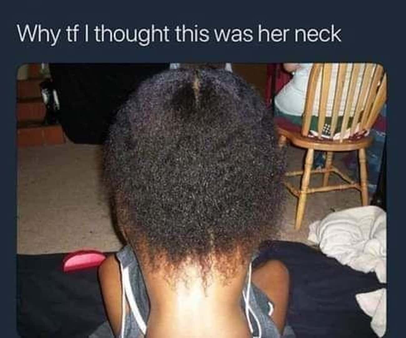 Answer: It's Her Back