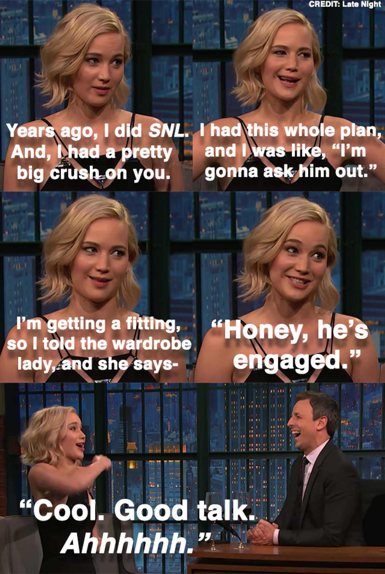 The Time She Almost Asked Seth Meyers On A Date