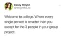 No One Likes Group Projects on Random Brutally Honest Tweets About School Where People Weren't Afraid To Hold Back