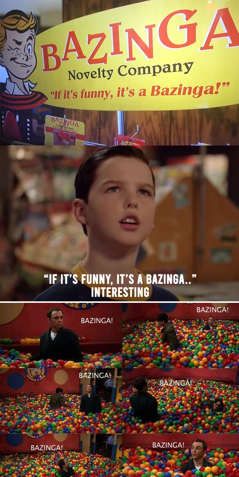 The Origins Of 'Bazinga'