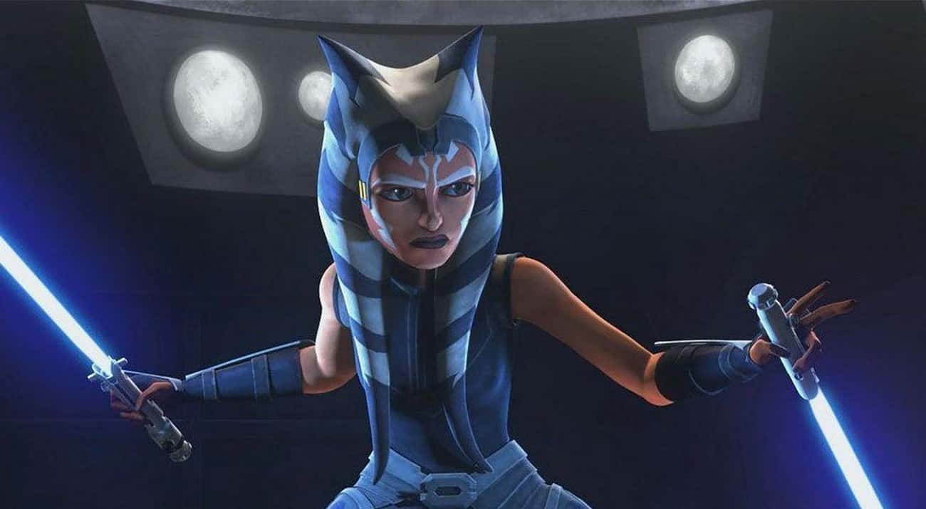 Ahsoka Tano Learned How To Fight With Two Lightsabers From Yoda Himself