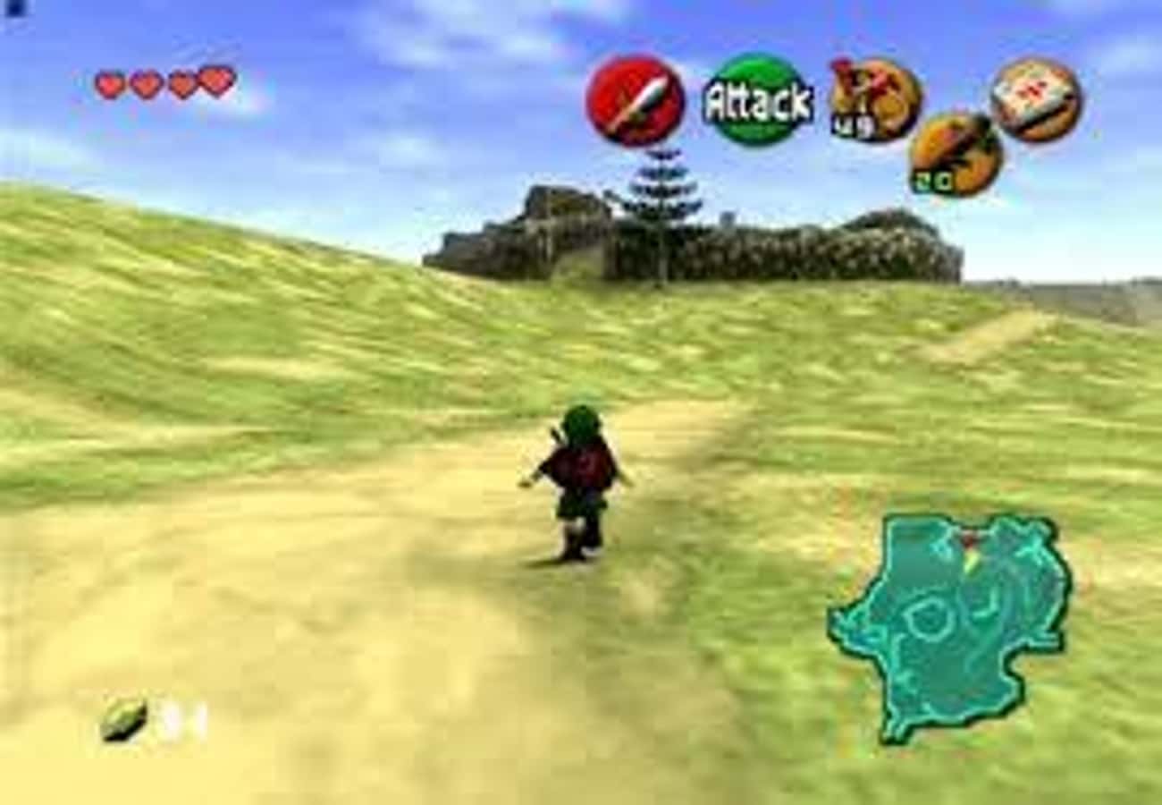 Remaining On The Dirt Path In 'Ocarina Of Time' Keeps You Safe From The Stalechilds