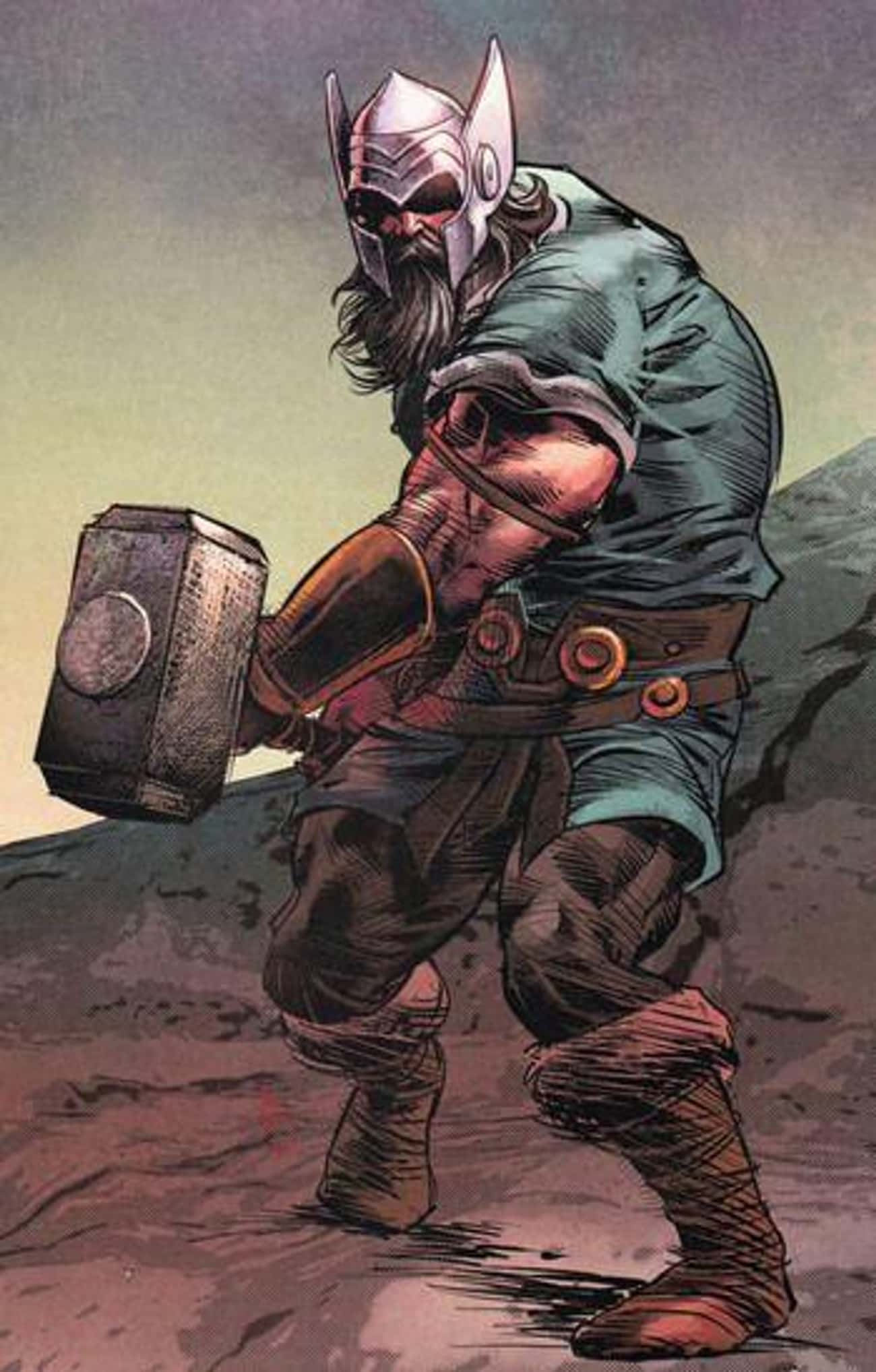 The Team’s First Recruit Was A Mjolnir-Wielding Odin