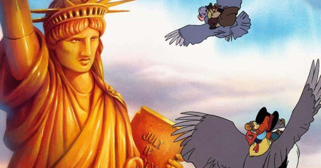 The Color Of The Statue Of Liberty In 'An American Tail' Is Historically Accurate