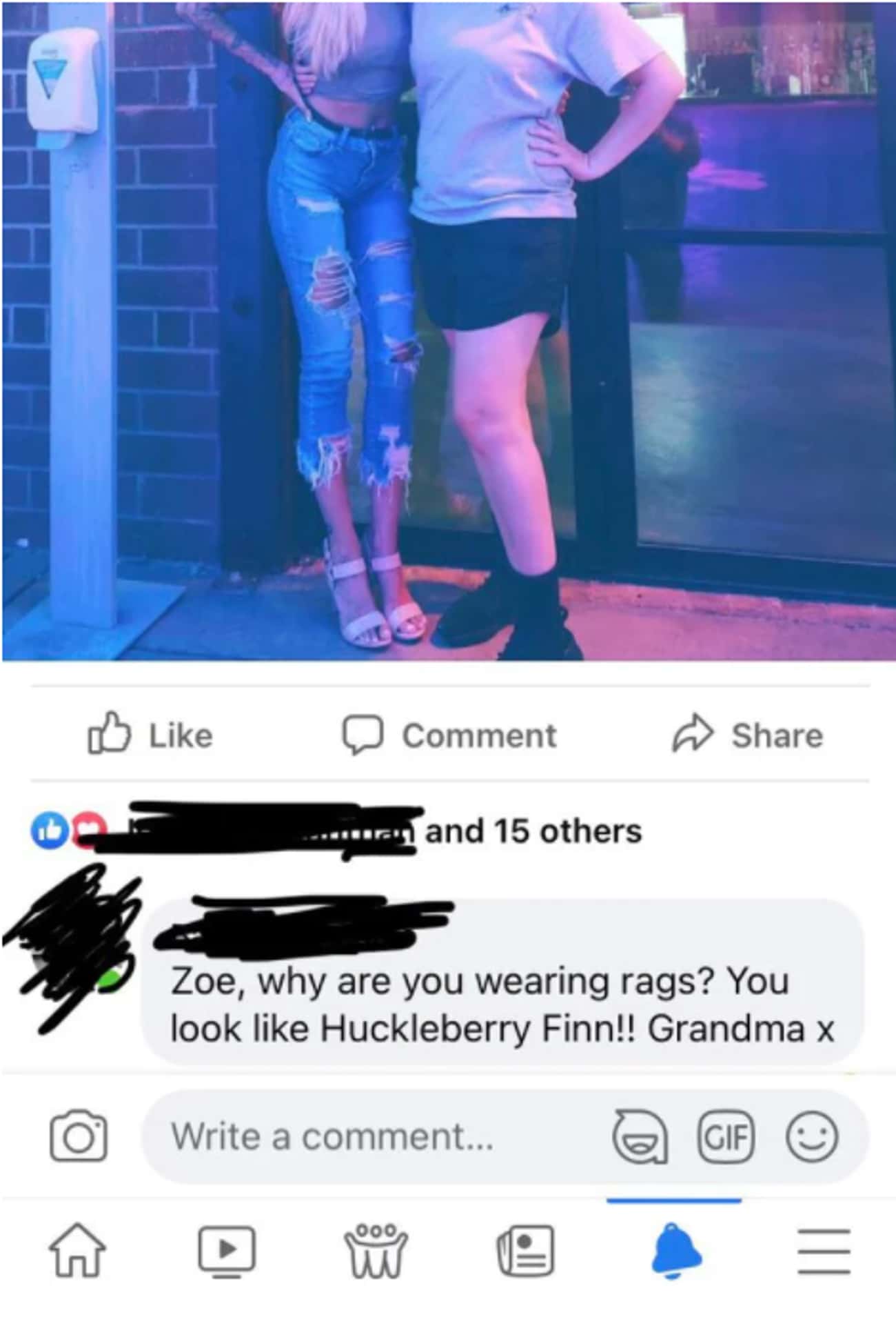 Dang, Grandma Didn't Hold Back