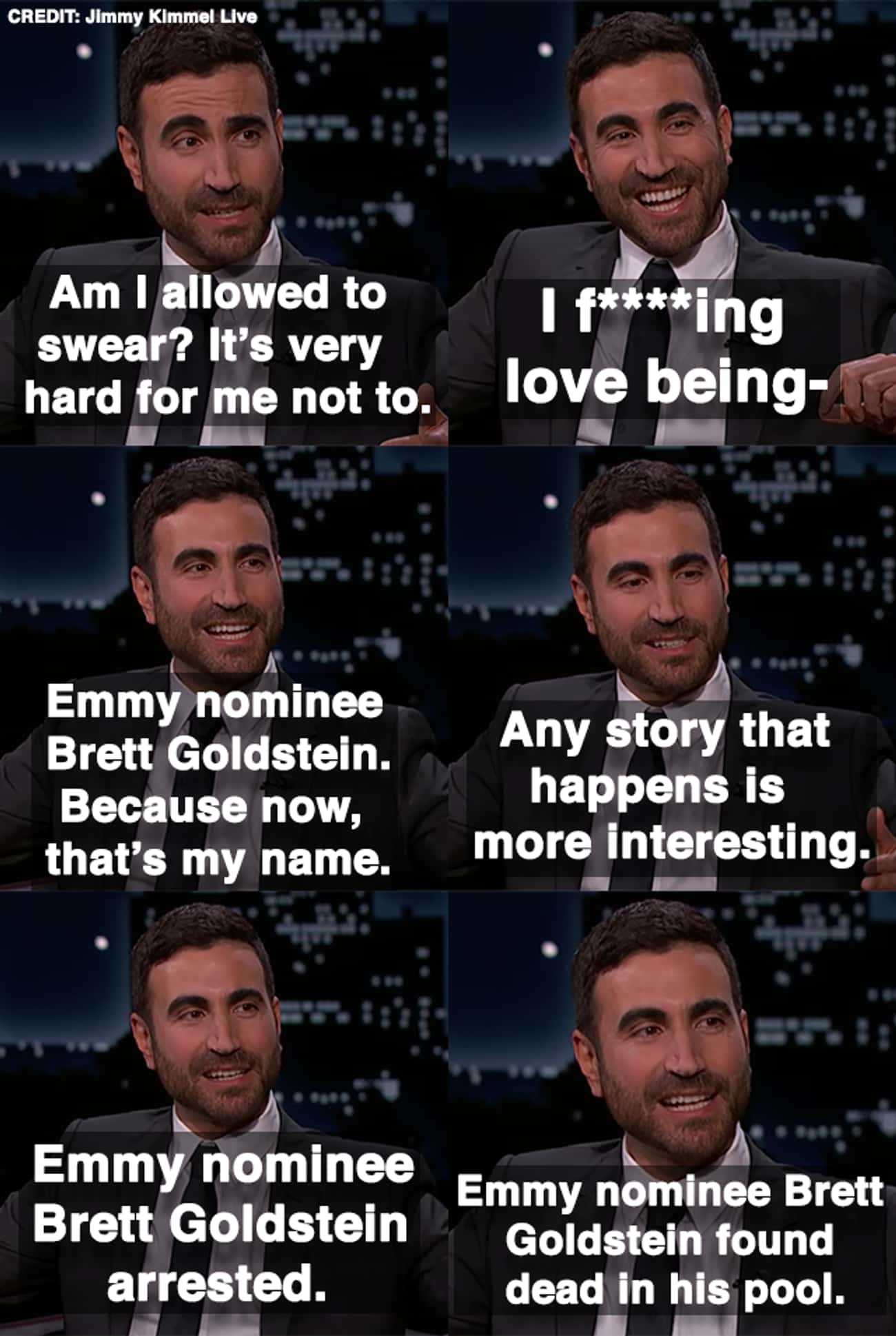 Brett Goldstein Loves Being Emmy Nominated