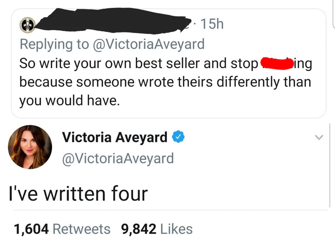 Twitter User Tells Bestselling Writer To Write A Bestselling Book