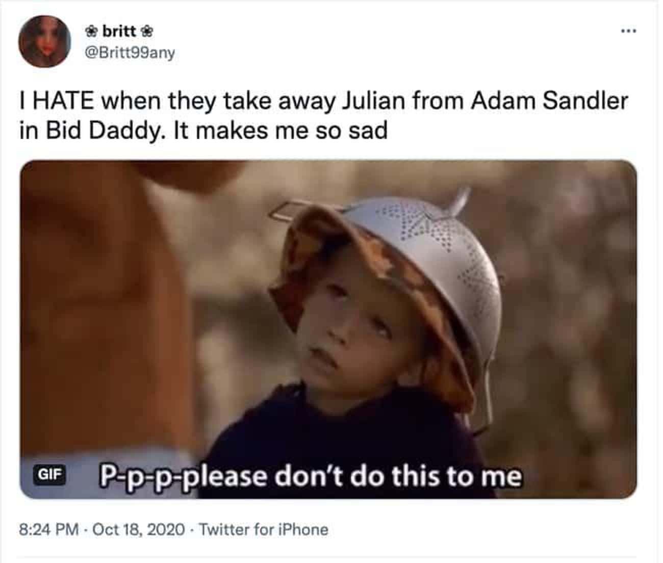 One Of The Saddest Moments In Any Adam Sandler Movie