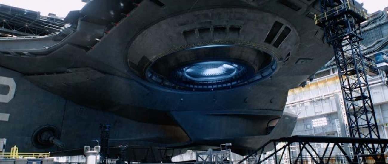 Tony Redesigns The Helicarrier Turbines In 'Winter Soldier' After Getting Sucked Into Them In 'The Avengers'
