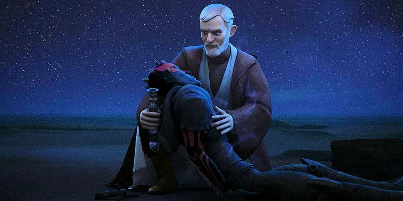 Maul Was Given A Funeral By Obi-Wan Kenobi On Tatooine
