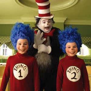 Thing 1 & Thing 2 (& The Cat in the Hat)