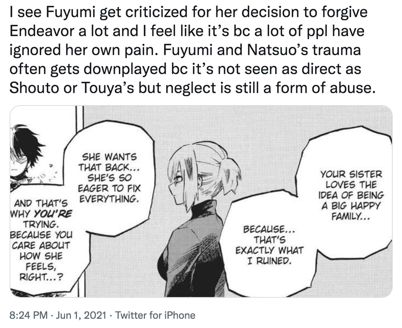 Fuyumi's Neglect