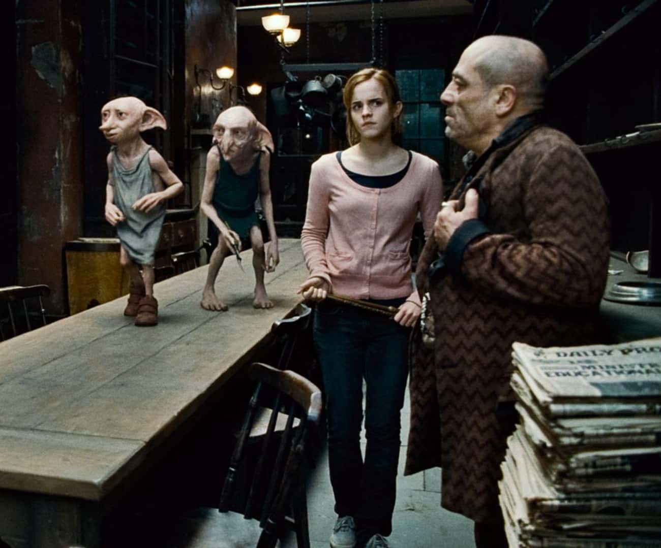 Kreacher Was Going To Be Excluded From The Movies But Was Included At J.K. Rowling's Suggestion