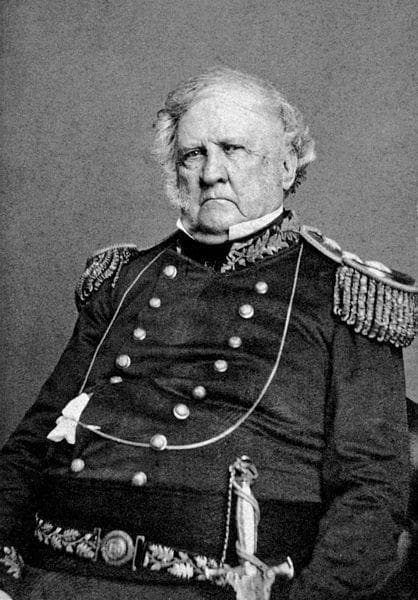 Winfield Scott Became The First Lieutenant General Since George Washington