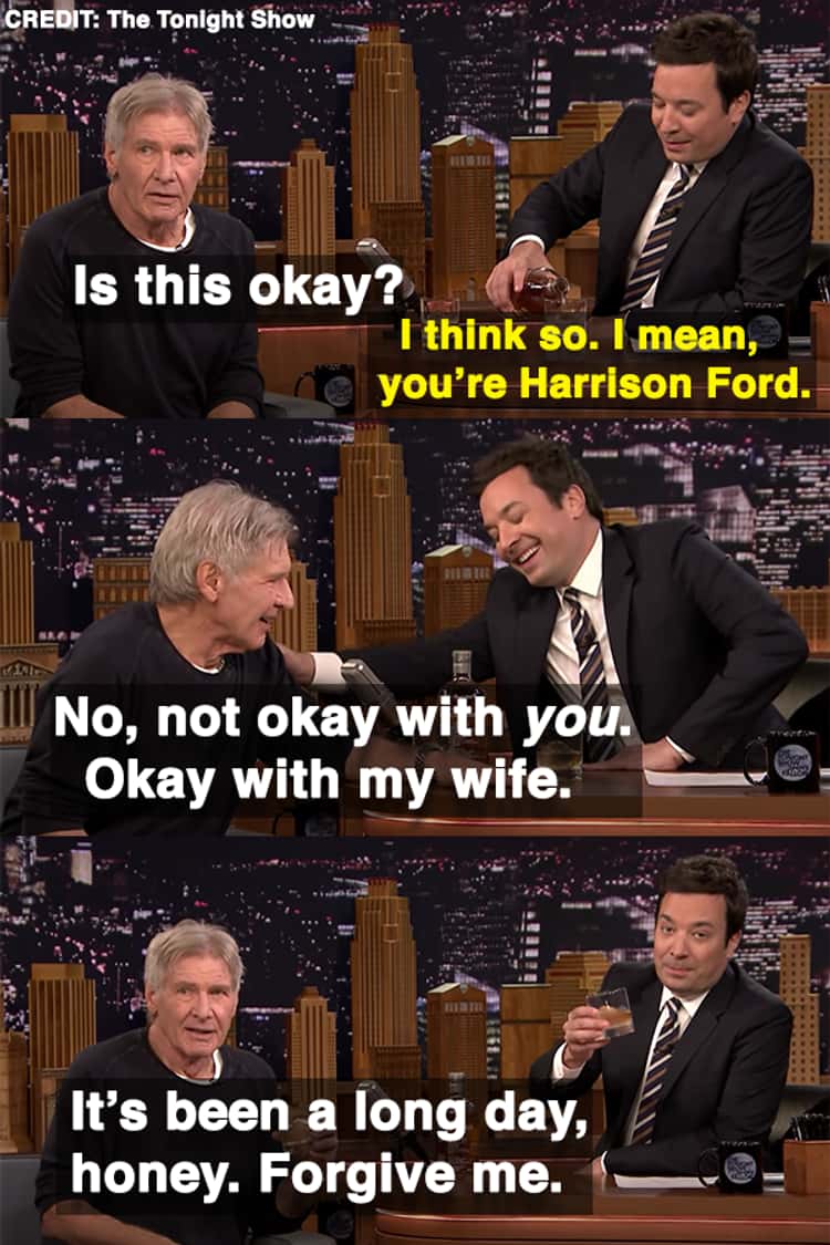 18 Harrison Ford Interview Moments That Prove He's The Coolest