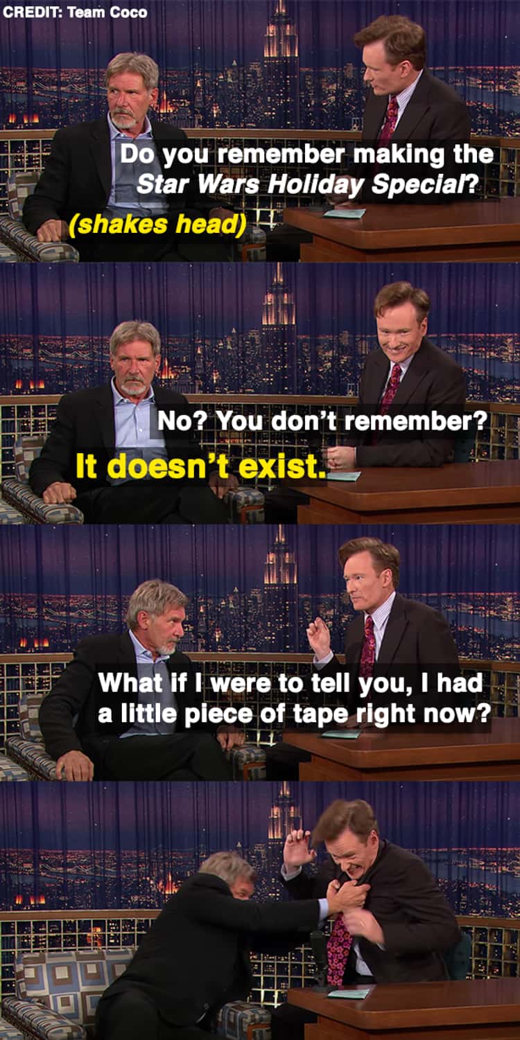 HARRISON FORD - HILARIOUS INTERVIEW 