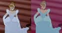 Cinderella Loses The Detail In Her Dress On Blu-Ray on Random Small And Heartbreaking Details Fans Noticed About Disney Princesses