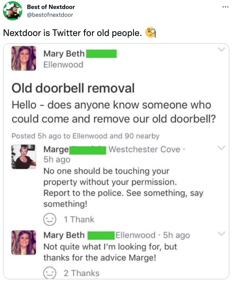 31 Posts From Nextdoor That Prove It's One Of The Most Unhinged Places ...