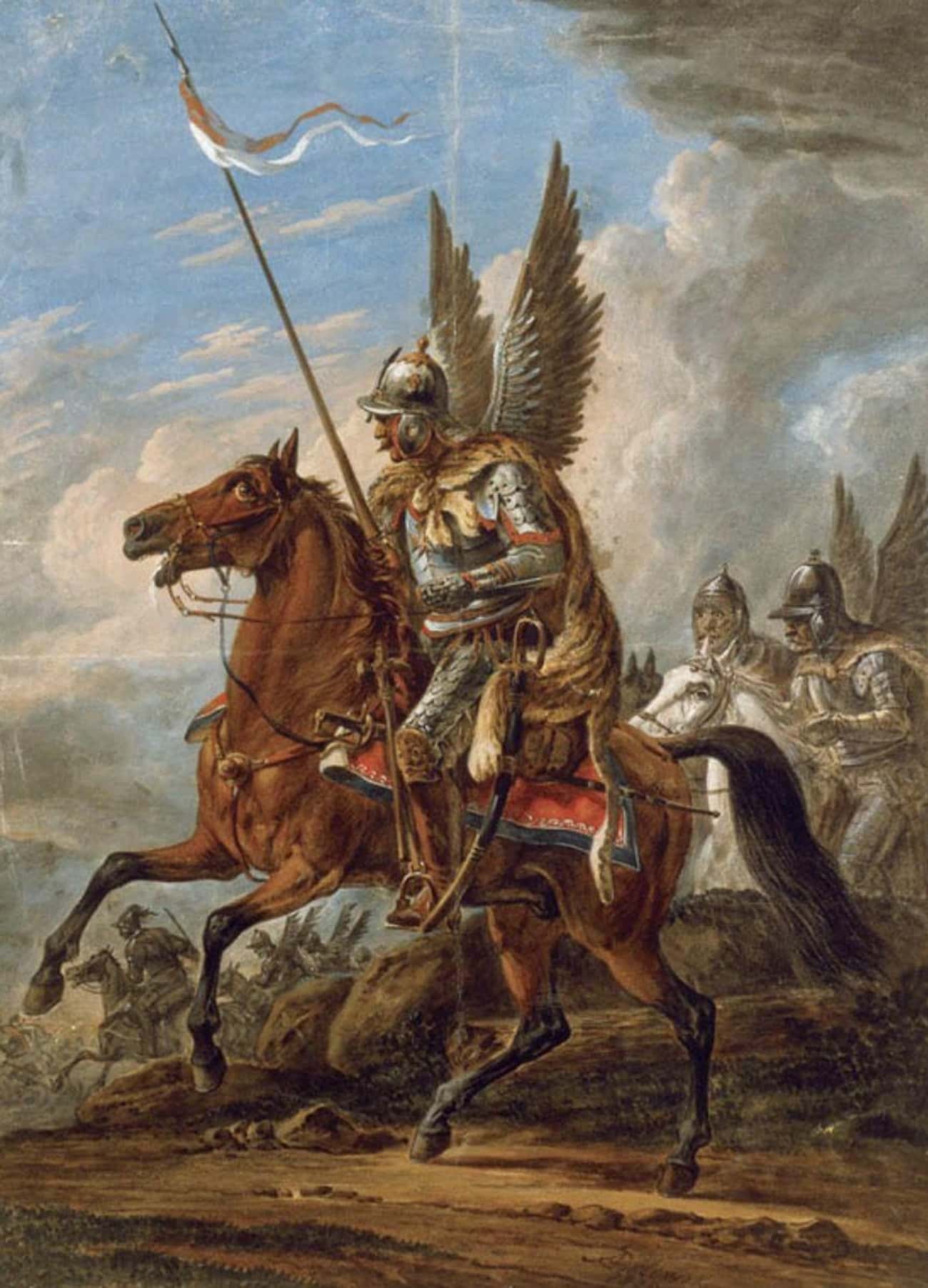 Polish Heavy Cavalry Rode Into Battle With Wings On Their Backs