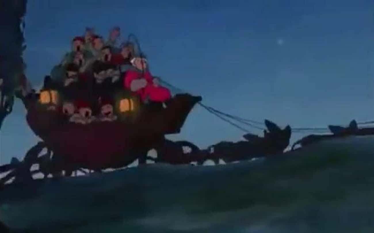 The Donkeys Pulling The Coach In 'Pinocchio' Are Children