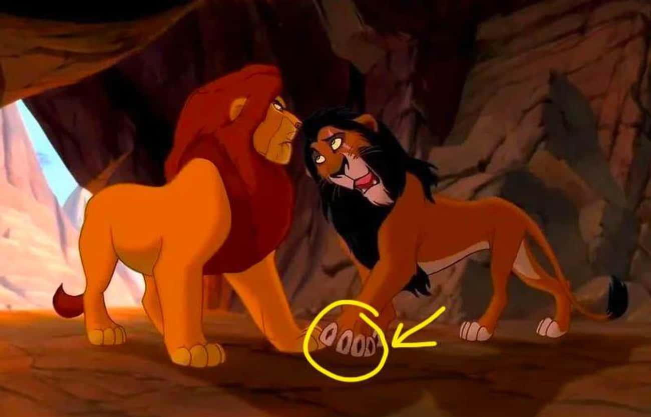 Scar's Claws Are Always Visible In 'The Lion King'