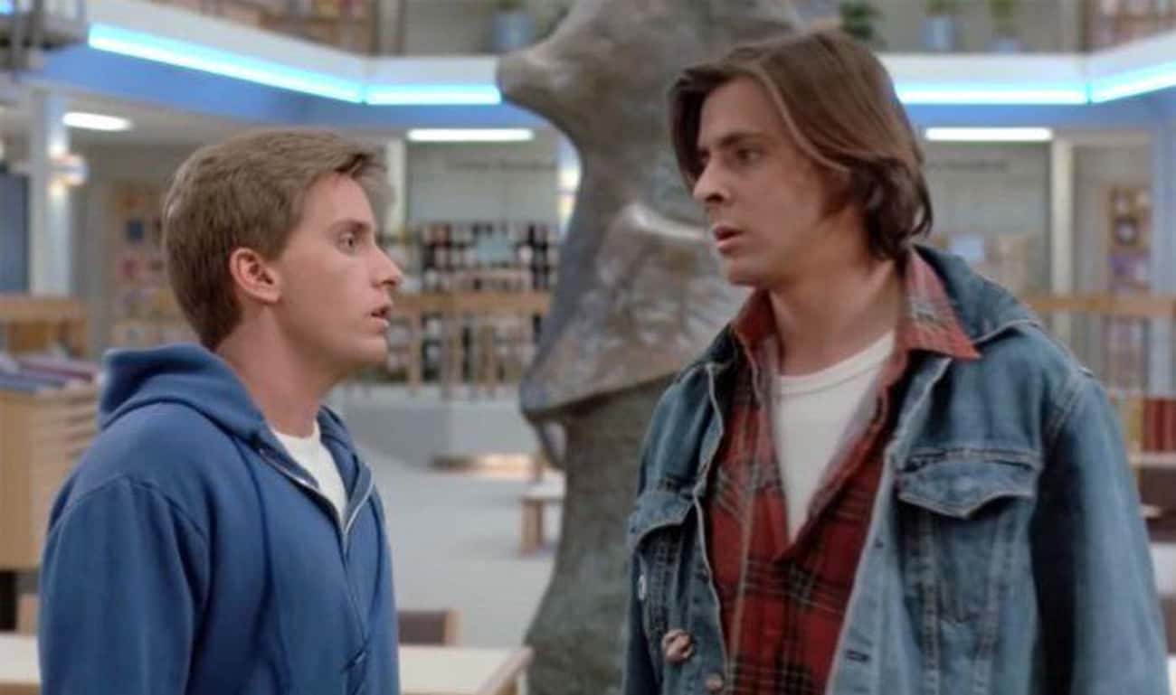Judd Nelson Said He And Emilio Estevez Were Far From Adversaries Off Camera While Filming 'The Breakfast Club' 