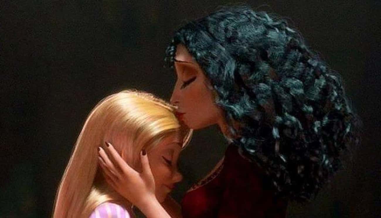 Mother Gothel Tells Rapunzel's Hair She Loves It in 'Tangled'
