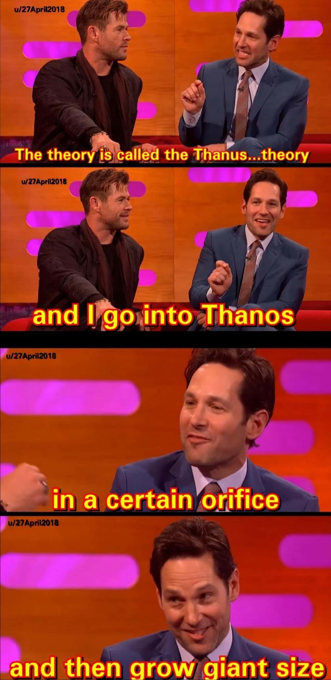 Paul Rudd Explains His Favorite Thanos Theory 