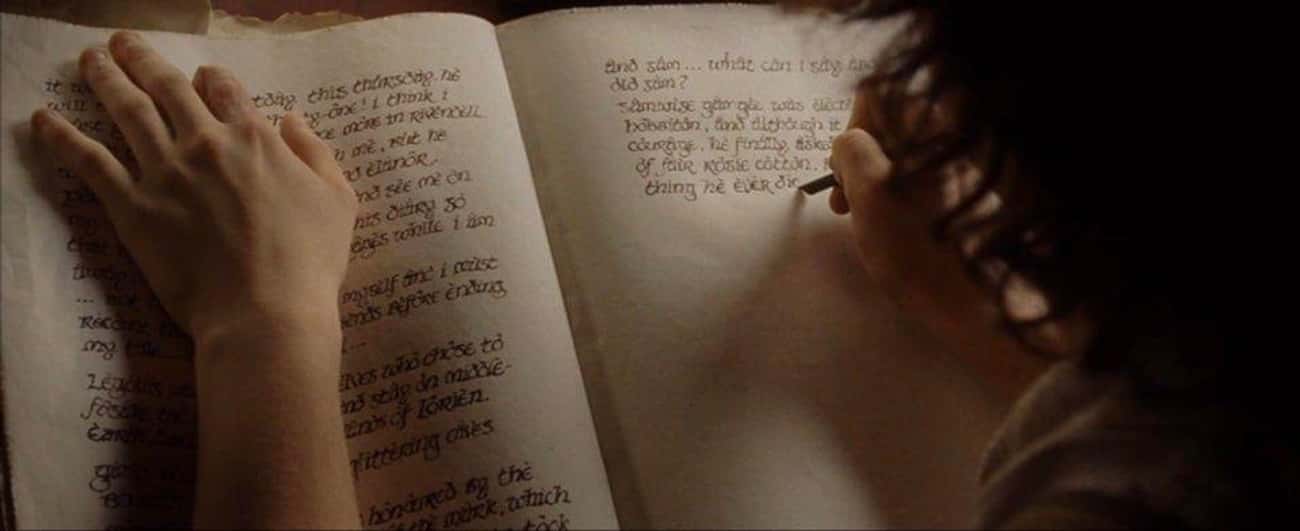 Frodo's Writing At The End Of The Story Reveals What Became Of His Friends